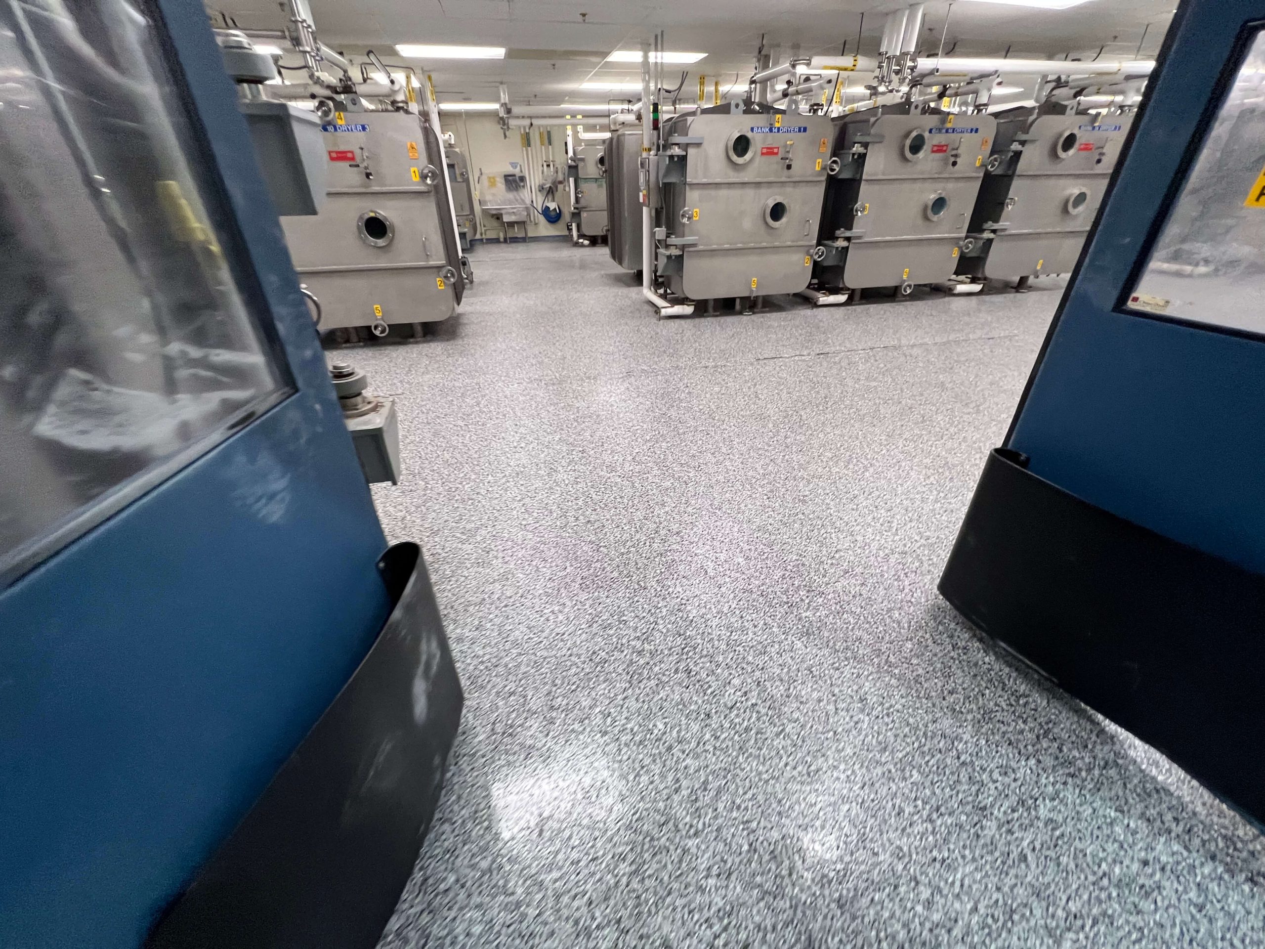 Turnkey facility upgrade before and after